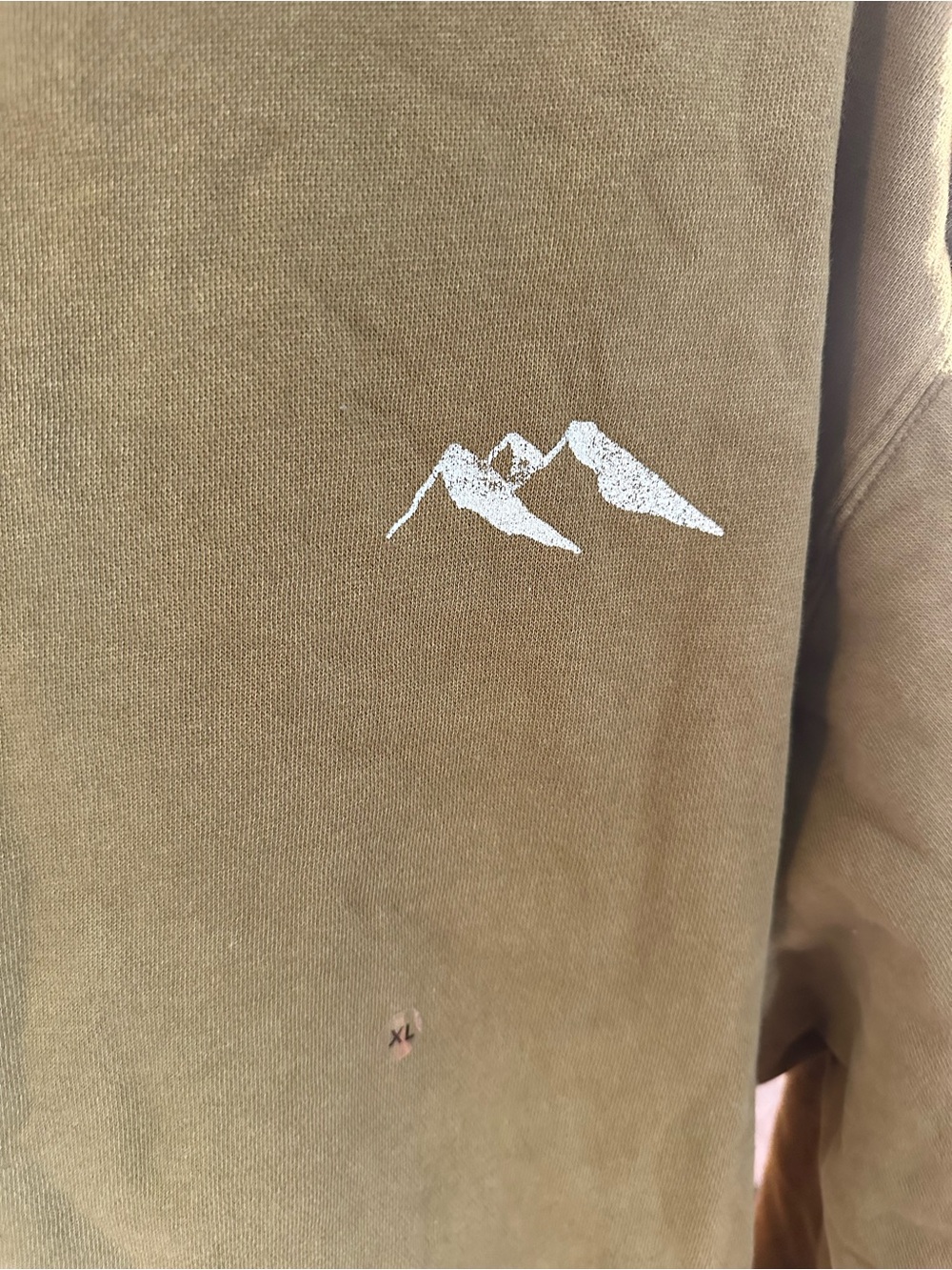 aerie Mountain Season Mock Neck Sweatshirt with White Mountain Graphic - Picture 4 of 6
